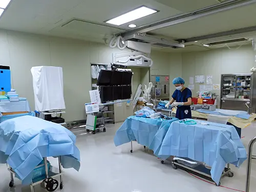▲クリニカルラダーを導入しており、将来的な方向性を見据えてキャリアを形成できます