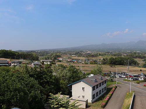 ▲自然豊かな場所に立地しており、晴れた日には赤城山が眺望できます