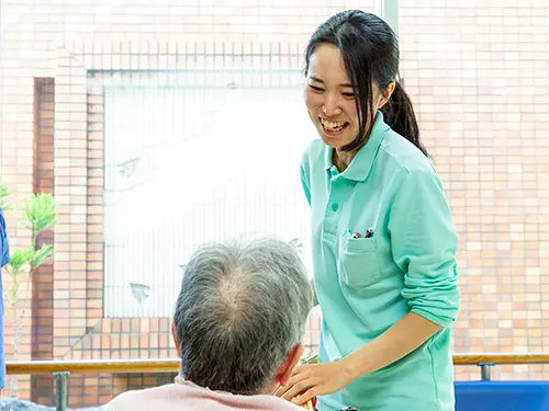 ▲入職後はすぐに10日間の有給休暇を付与。リフレッシュしながら働くことができます