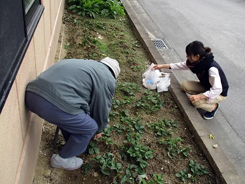 ▲和気あいあいとした雰囲気がある、明るい施設です