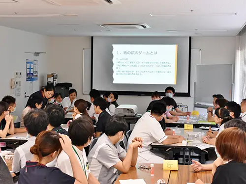 ▲ナースとして成長していきたい方におすすめ! 充実した教育・研修体制が魅力です