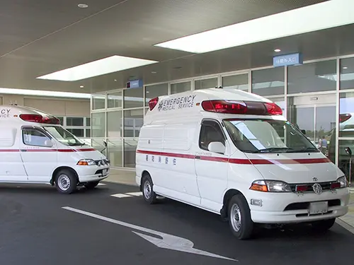 ▲エリア唯一の二次救急指定病院。救急看護の現場で多くの経験が積めるでしょう