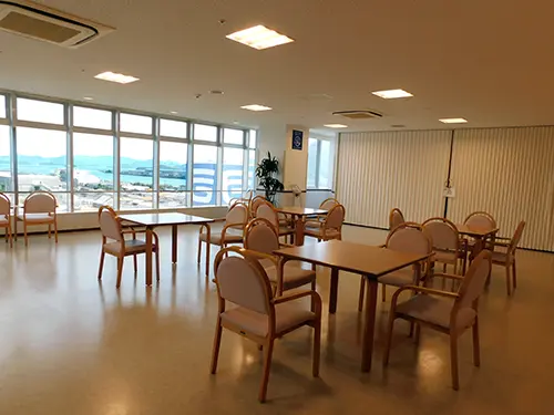 ▲看護技術だけでなく接遇面も重視。医療と地域住民の架け橋となっています