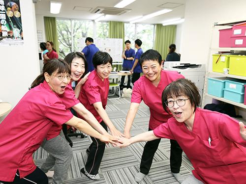 ▲1日に回る件数は3~4件。ゆとりを持って、じっくりケアに専念できます