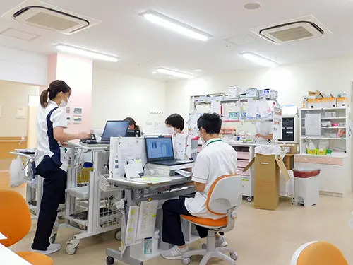 ▲上司や同僚、他職種ともコミュニケーションを取りやすい雰囲気があります