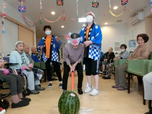 ▲開設当初から勤務している職員もいるほど、居心地の良い雰囲気の職場です！