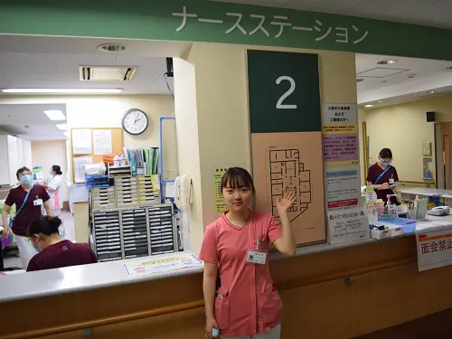 ▲99床と小規模な病院なので、患者さま一人ひとりと向き合うことができます