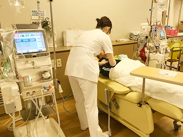 ▲支援制度が充実しており、スタッフは活き活きと働いています