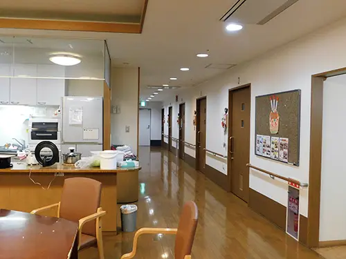 ▲居室は全個室！　入居者様一人ひとりの個性や生活リズムを尊重できます