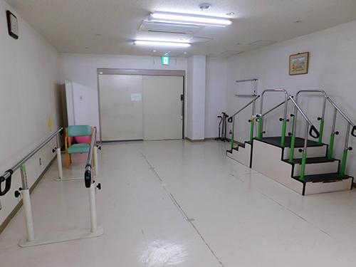 ▲クリニックに併設しているので、介護度の高い方も安心して通われています