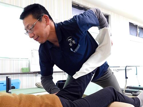 ▲理学療法士が心のこもった施術で回復をサポート！