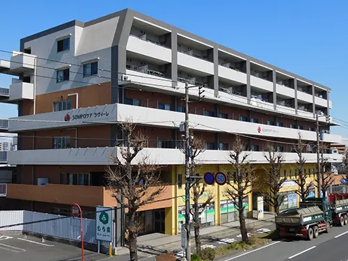 ▲建物内のほかのテナントとの交流を大切にしています