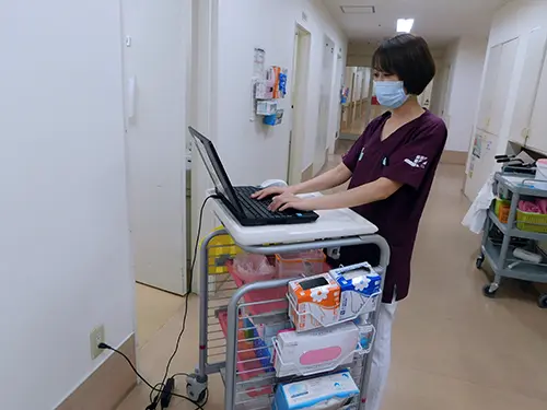 ▲入職後のフォロー体制は万全!ライフステージの変化に柔軟に対応