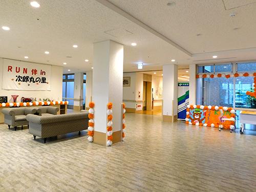 ▲平成29年に開設された、開放的でキレイな施設です