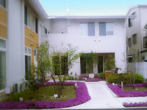 ▲訪問介護にも対応した住宅型有料老人ホーム