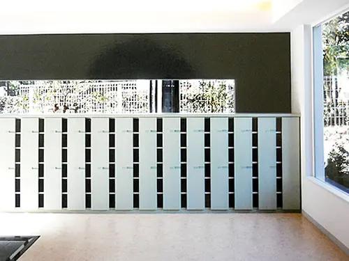 ▲広々とした施設は、近代的でスタイリッシュなデザインが魅力！