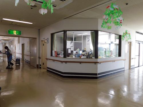▲平穏な町の介護福祉を支えています