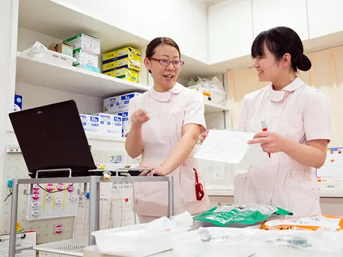 ▲有給休暇が取りやすく、残業も少なめ。オンとオフのメリハリが付けやすい職場です