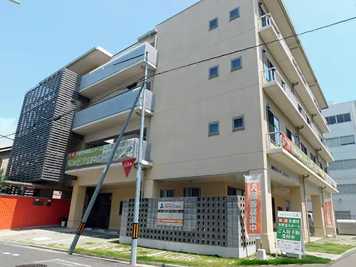 ▲入居者さまだけでなくご家族もサポート。寄り添う介護を実現しています