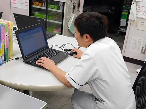 ▲研修会や勉強会が豊富。精神医療のより専門的な知識を学べる環境です
