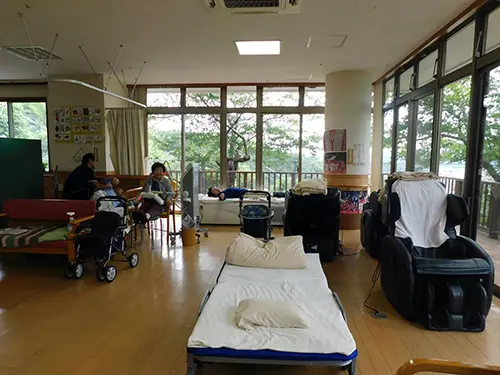 ▲平均介護度1.29と、元気な利用者さまが多いデイサービスです!