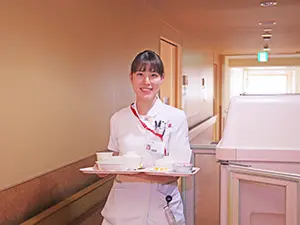 ▲院内保育所もあるため、子育て世代の看護師も安心して働ける環境です