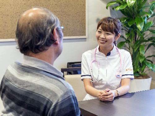 ▲仕事の効率化で得た時間は、ご入居者に寄り添う看護・ケアに充てています