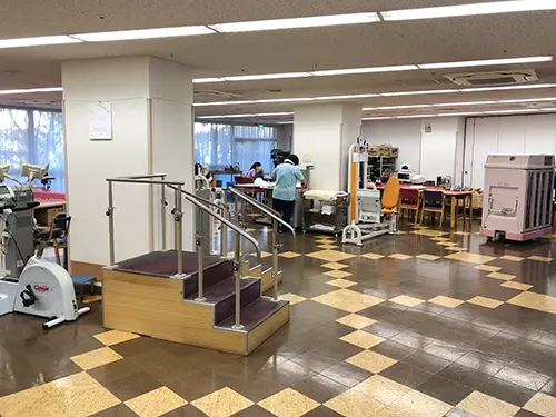 ▲心身の健康を保ち、毎日を楽しく過ごしていただくためのリハビリ支援に注力!