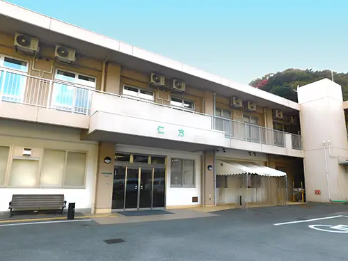▲施設内には特別養護老人ホームやデイサービスも併設