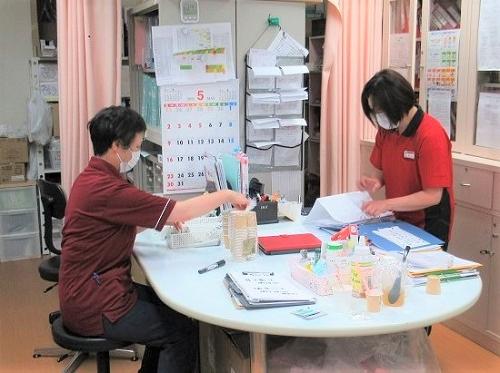 ▲勤続5年目から、シフト休とリフレッシュ休暇を組み合わせて5連休が取得可能です