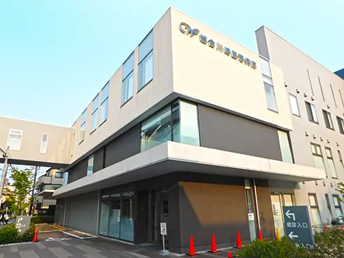 ▲小児看護・リハビリ・在宅医療など幅広い医療を提供する地域密着型の病院です