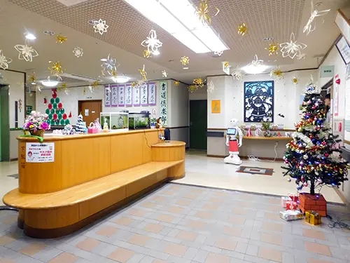 ▲ユニット型特別養護老人ホーム内の事業所！　部門間の柔軟な対応が可能です