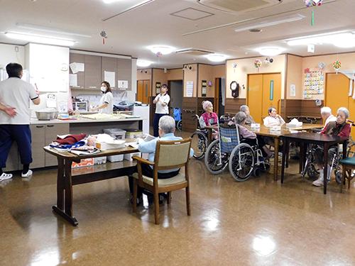 ▲入居者さまもスタッフも笑顔になれる施設です
