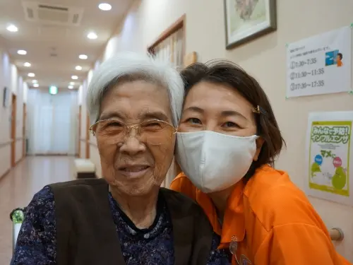 ▲長く働いてほしいという思いから、約1年の時間をかけて新人指導を行っています！