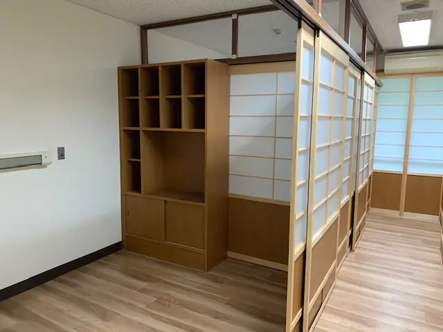 開放感がありながらも、しっかりとプライバシーが保たれています