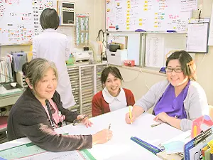 ▲地域に密着した総合病院として、地元の患者様のために仕事ができる環境です