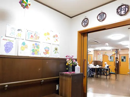 ▲入居者さまお一人おひとりに合わせ、ゆったりと時間をかけたケアを提供しています