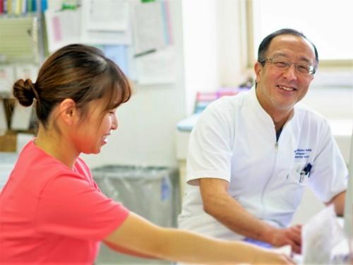 ▲一般病棟74床、医療療養病棟136床を有する同院。幅広い看護経験を積めます
