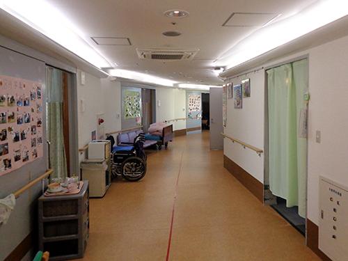 ▲施設看護に必要なことをしっかりと学んでいけます