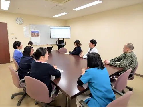 ▲芸術活動を患者さんと一緒に行うことも！　森田療法ならではの治療法が学べます
