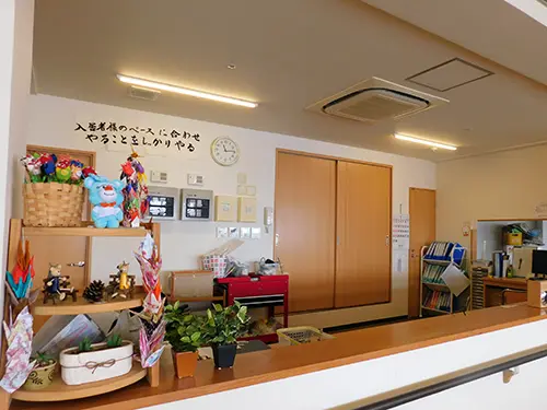 ▲どのような状態の方も当たり前の暮らしを続けられるよう、生活能力向上を支援
