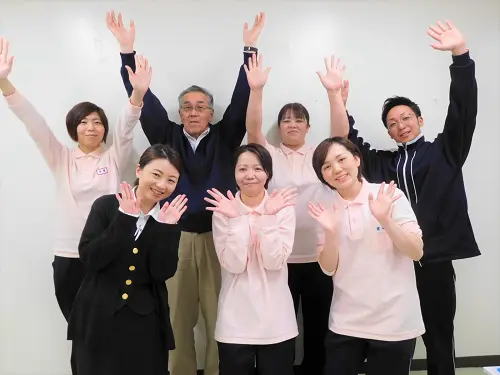 ▲ケアマネジャーを目指すための勉強会も開催！　資格取得後は給料に手当が付きます