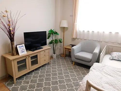 ▲全42部屋で、全て個室なのが特色です