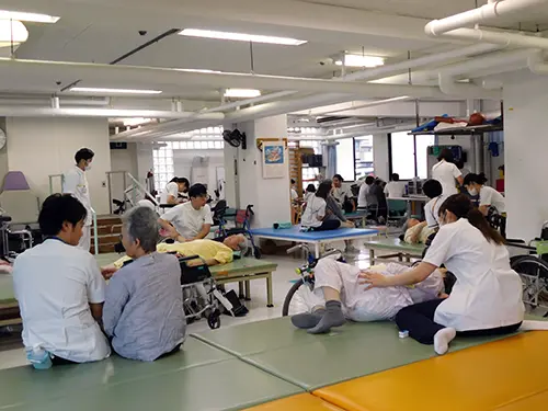 ▲療養、リハビリ、地域包括ケアの3つの病棟で地域の医療を支えています