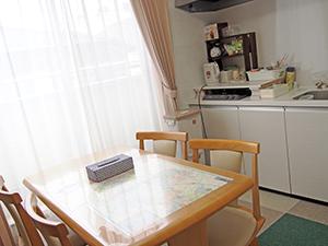 ▲スタッフの休憩室。キッチンもあり、ホッとできる環境も魅力です