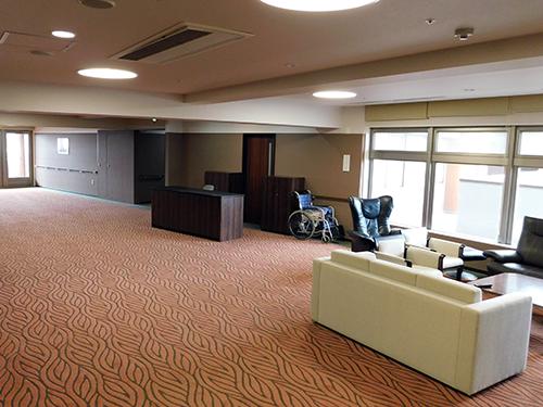 ▲高級感と清潔感があふれる住宅型有料老人ホームです